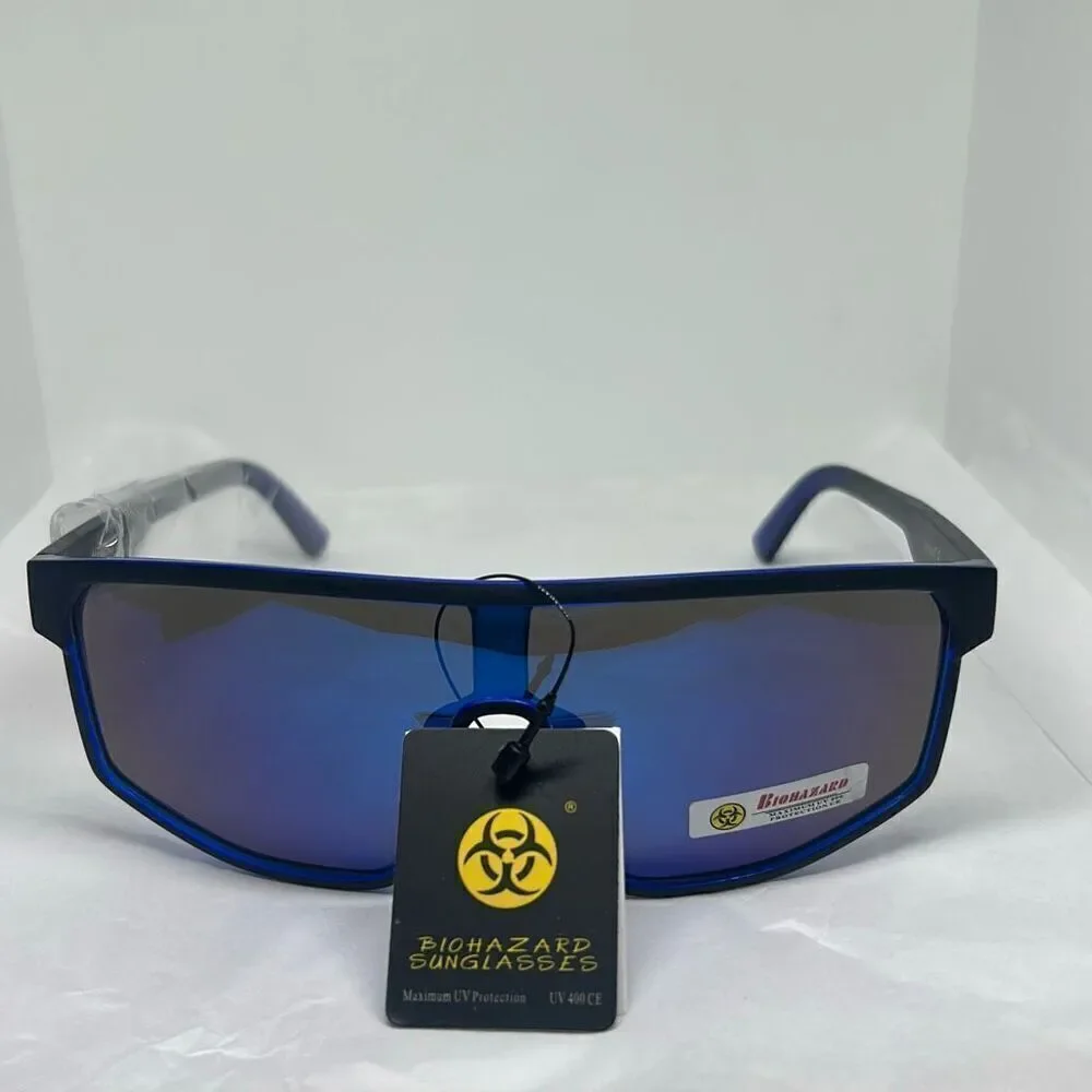 Biohazard mirrored shield
